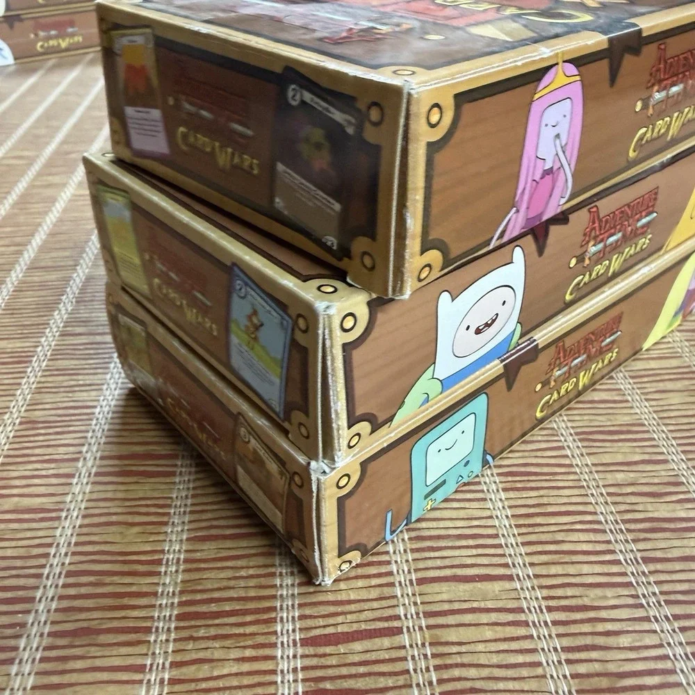 Adventure Time - Card Wars - 3 Deck Lot Finn Vs Jake, BMO, Princesses